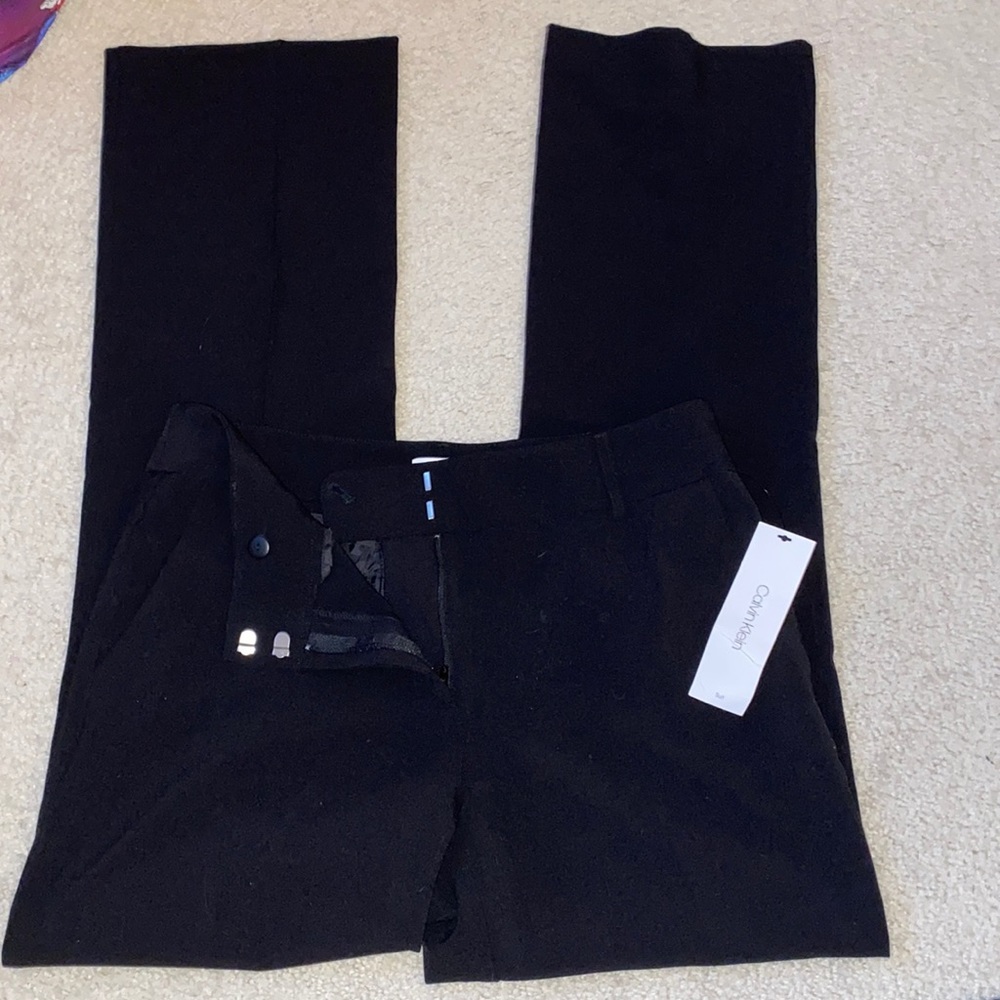 Calvin Klein Black Suit Pants